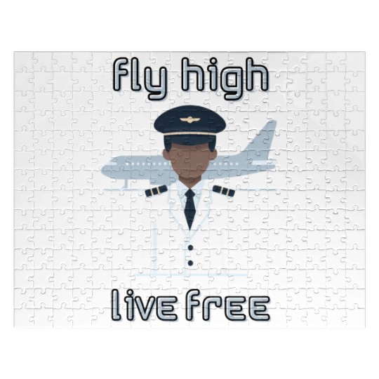 Fly High Live Free - Jigsaw Puzzles for Pilots