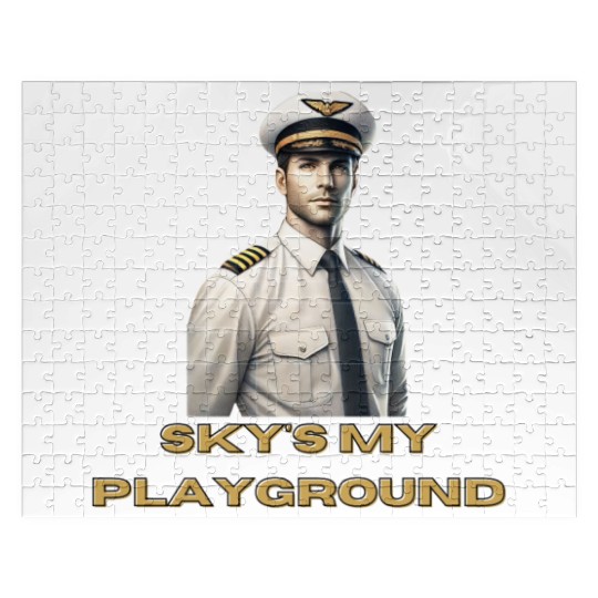 Sky's My Playground - Jigsaw Puzzles for Pilots