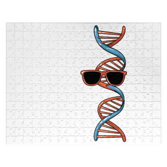 Sarcastic Genealogy DNA Test Genetics Biologist Jigsaw Puzzles