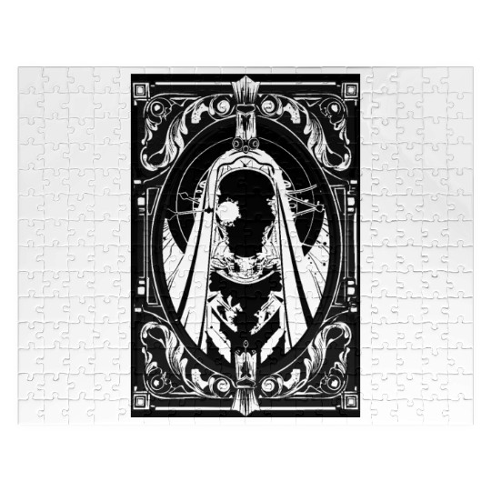 Saint Robot Art Nouveau Jigsaw Puzzles