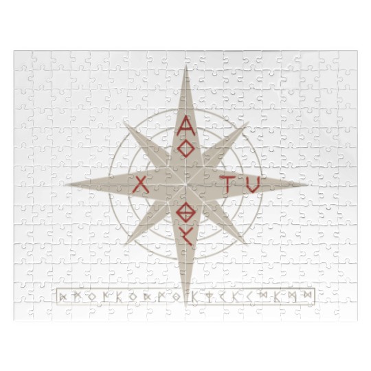 Asatru Valhalla Scandinavian Pride Norsemen Viking Jigsaw Puzzles