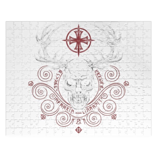 Asatru Valhalla Scandinavian Pride Norsemen Viking Jigsaw Puzzles