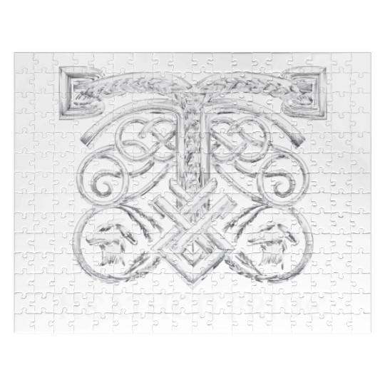 Asatru Valhalla Scandinavian Pride Norsemen Viking Jigsaw Puzzles