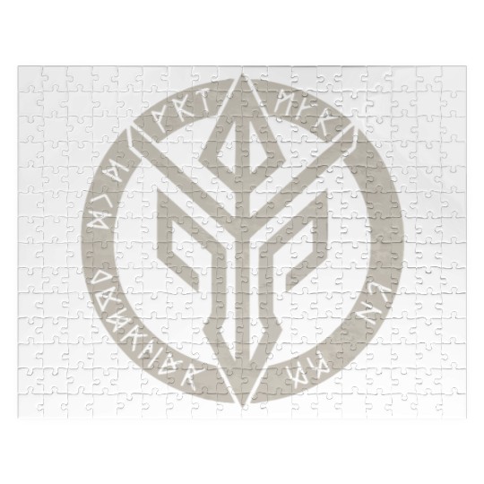 Asatru Valhalla Scandinavian Pride Norsemen Viking Jigsaw Puzzles