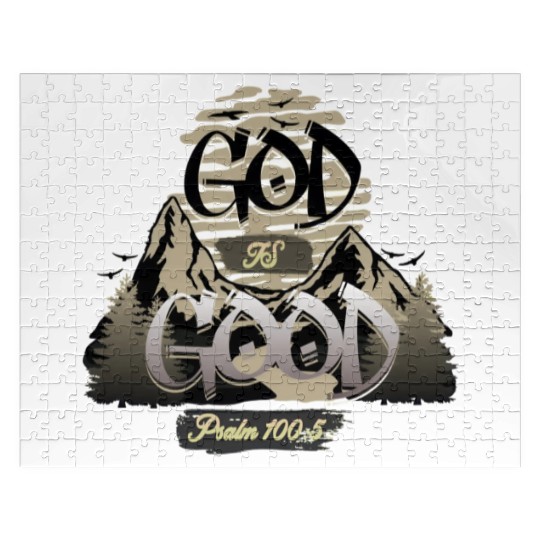 God is good faith Jigsaw Puzzles