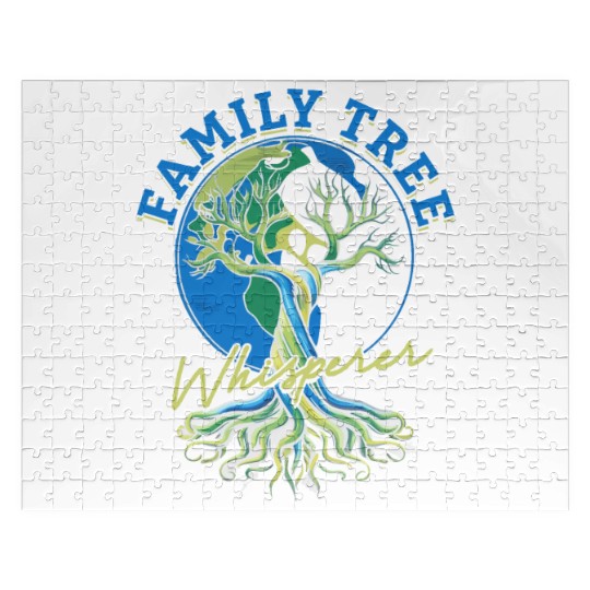 Genealogy Genealogist Family Tree Whisperer Jigsaw Puzzles