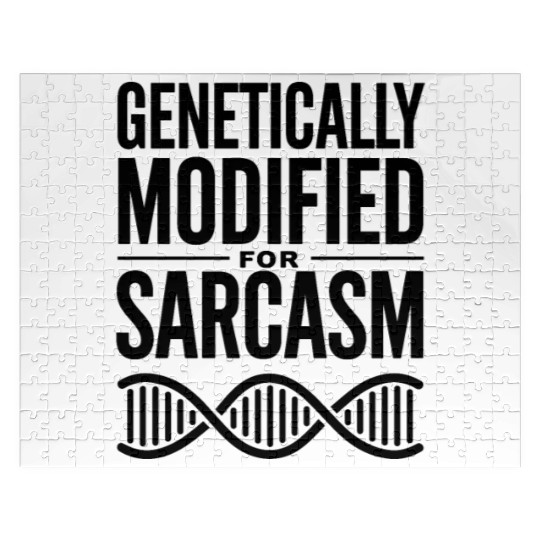 Sarcastic Genealogy DNA Test Genetics Biologist Jigsaw Puzzles