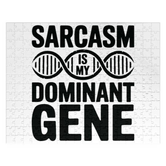 Sarcastic Genealogy DNA Test Genetics Biologist Jigsaw Puzzles