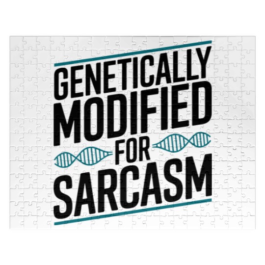 Sarcastic Genealogy DNA Test Genetics Biologist Jigsaw Puzzles