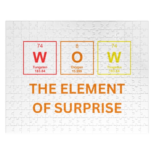 THE ELEMENT OF SURPRISE Jigsaw Puzzles