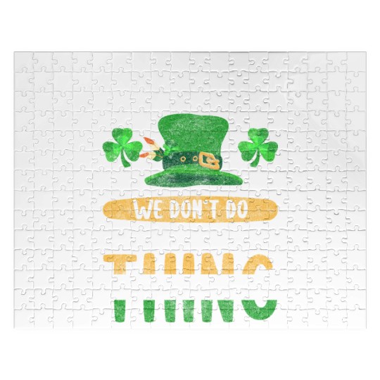 Ireland Vacation Ready Traveler St. Patrick Jigsaw Puzzles