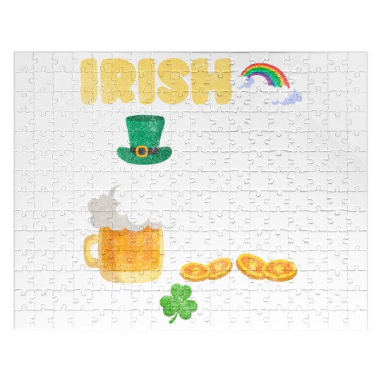 Irish Vacation Ready Tourism Alcohol Jigsaw Puzzles