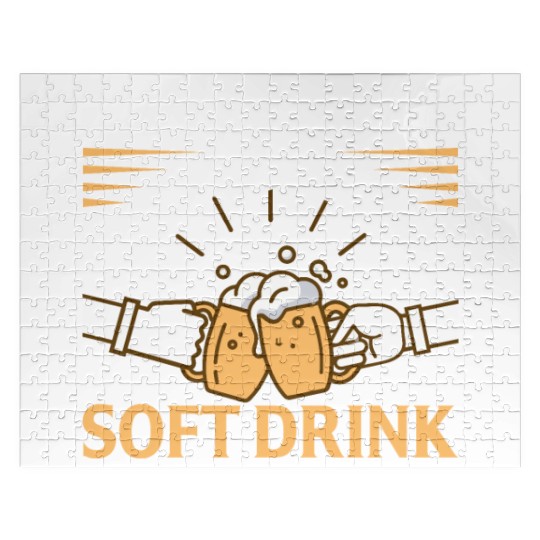 Beer Is My Favorite Soft Drink Jigsaw Puzzles