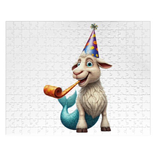 Party Animal Capricorn Jigsaw Puzzles