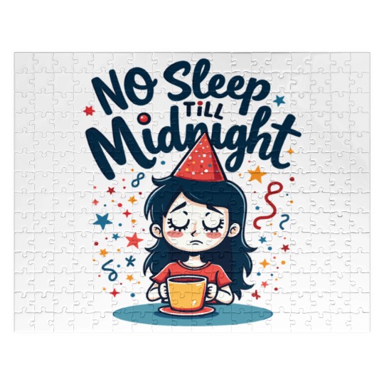 No Sleep Till Midnight Jigsaw Puzzles
