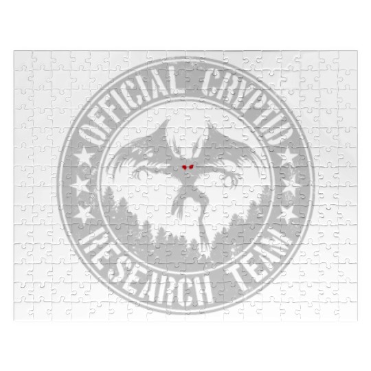Official Cryptid Research Team | Cryptids Mothman Jigsaw Puzzles