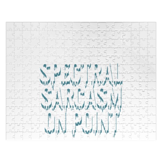 Paranormal Comedy Funny Ghost Humor Lighthearted Jigsaw Puzzles