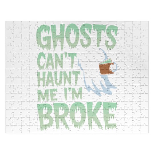 Paranormal Comedy Funny Ghost Humor Lighthearted Jigsaw Puzzles