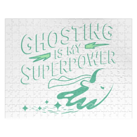 Paranormal Comedy Funny Ghost Humor Lighthearted Jigsaw Puzzles