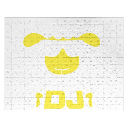 Sheep Official Dj Sunglasses Party Lamb Music Cool Jigsaw Puzzles