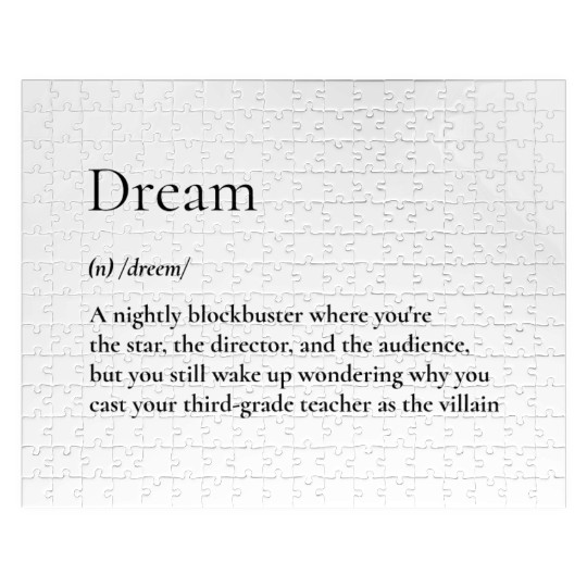 Definition of a Dream Jigsaw Puzzles