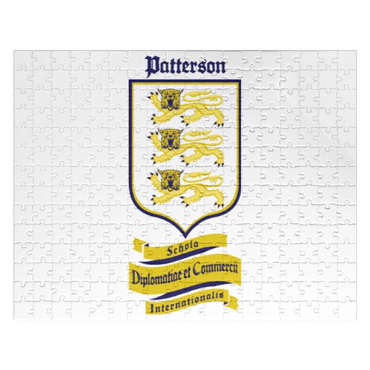 Patterson Underground Heraldic Shield Light Jigsaw Puzzles