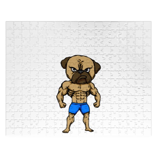 Shut Up Lets Train Funny Workout Humor Gym Jigsaw Puzzles