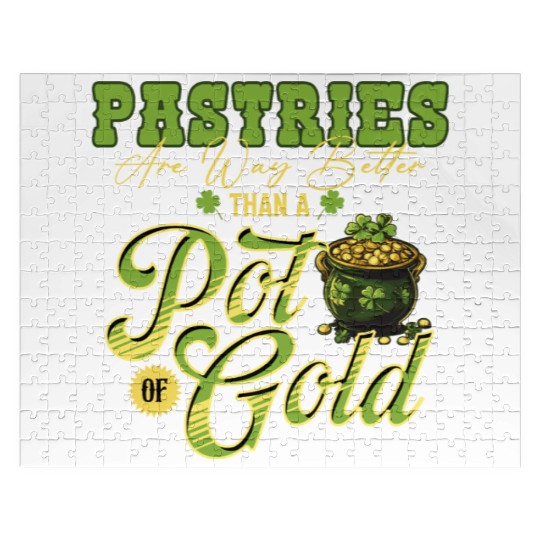 Pastries Are Way Better Than A Pot Of Gold St Jigsaw Puzzles