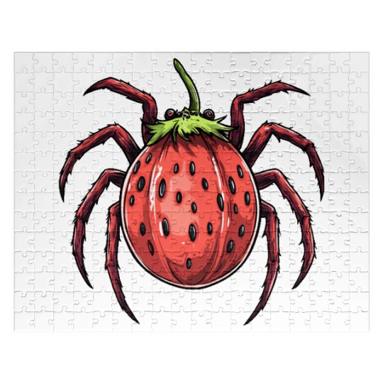 Strawberry Spider Strawberry Spider Jigsaw Puzzles