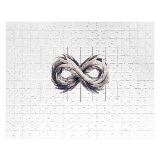 Endless Passion – Love Infinity Symbol Graphic Jigsaw Puzzles