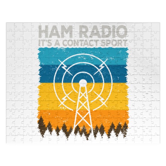 Ham Radio | It's A Contact Sport Amateur Radio Jigsaw Puzzles