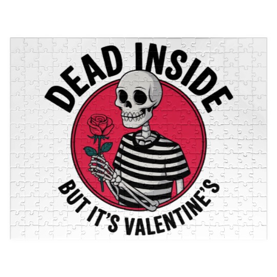 Valentine's Day Men's Jigsaw Puzzles | Dead Inside