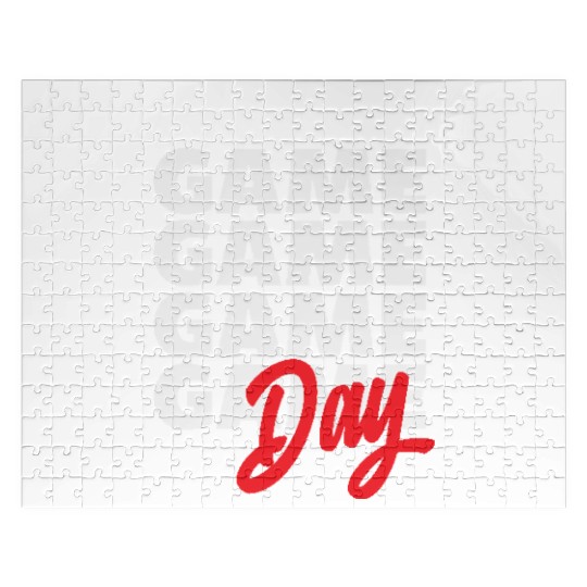 Tennis Game Day Enthusiasm Jigsaw Puzzles