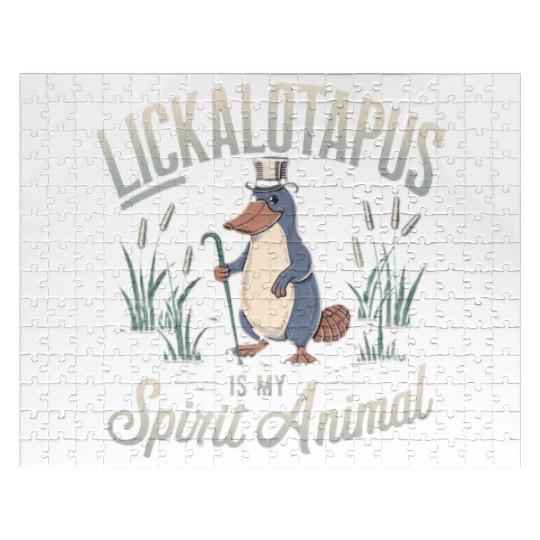 Lickalotopus: The Platypus Spirit Jigsaw Puzzles