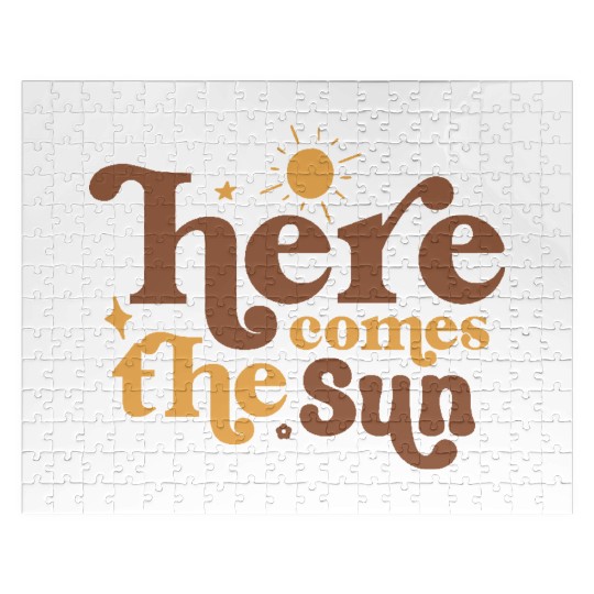 Here Comes The Sun Jigsaw Puzzles