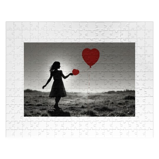Girl With Balloon Banksy Jigsaw Puzzles