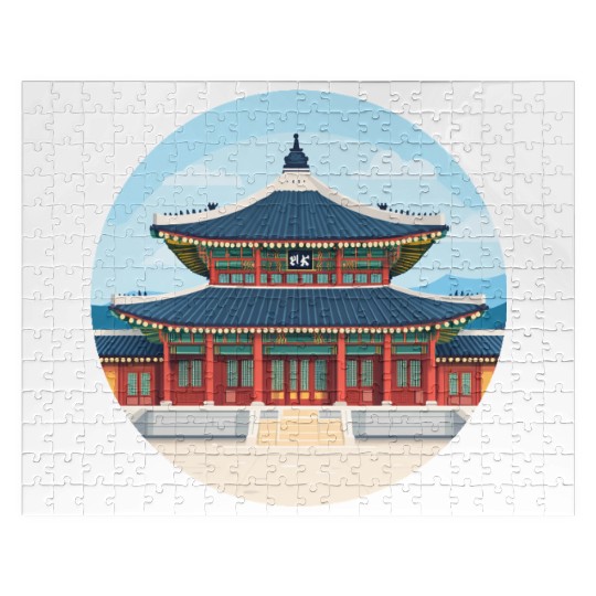 Old school Chinese kung fu Jigsaw Puzzles