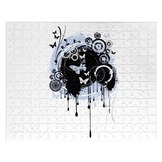 Artistic Butterfly Explosion nature papillons Jigsaw Puzzles