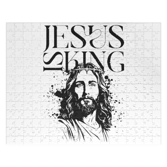 Embrace the reign of Jesus with our Jesus is King Jigsaw Puzzles