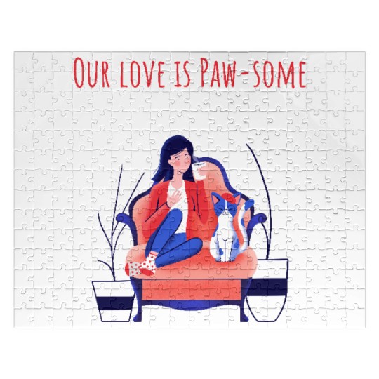 Our Love is Paw-Some Valentine’s Day Jigsaw Puzzles