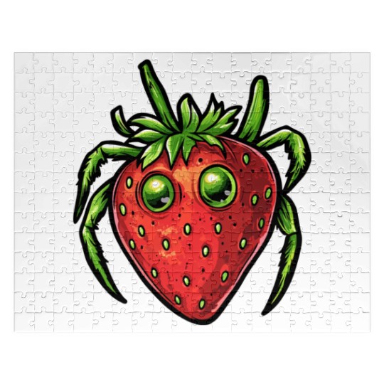 Strawberry Spider Strawberry Spider Jigsaw Puzzles