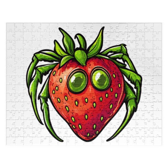 Strawberry Spider Strawberry Spider Jigsaw Puzzles