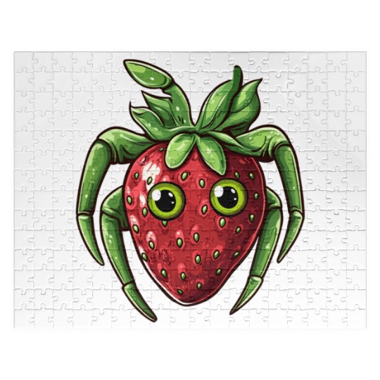 Strawberry Spider Strawberry Spider Jigsaw Puzzles
