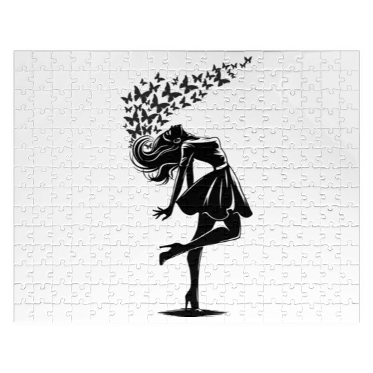 Colorful Butterfly Elegant for All Seasons Jigsaw Puzzles