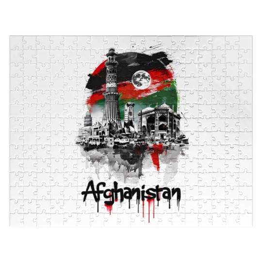Kabul Store Afghanistan Urban View Jigsaw Puzzles