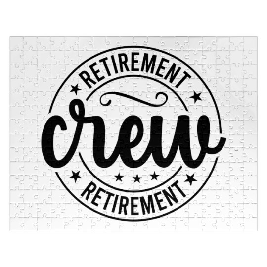 Retirement Crew Jigsaw Puzzles