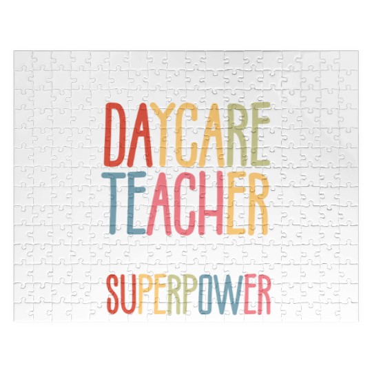 I’m a Daycare Teacher What’s Your Superpower Jigsaw Puzzles