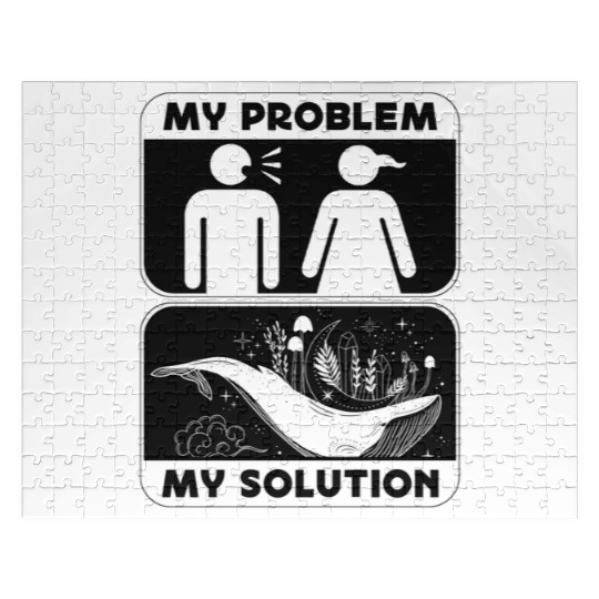 Whale Watching My Problem My Pictogram Mom Dad Jigsaw Puzzles