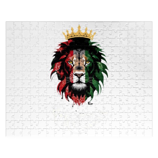 Afghanistan Lion Jigsaw Puzzles