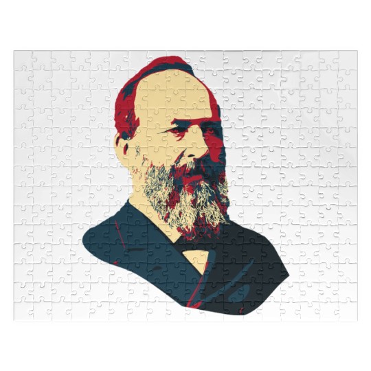 President James Abraham Garfield Jigsaw Puzzles